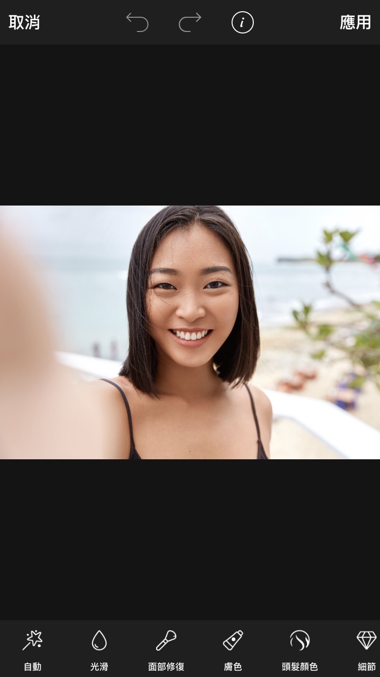 picsart修圖app介面